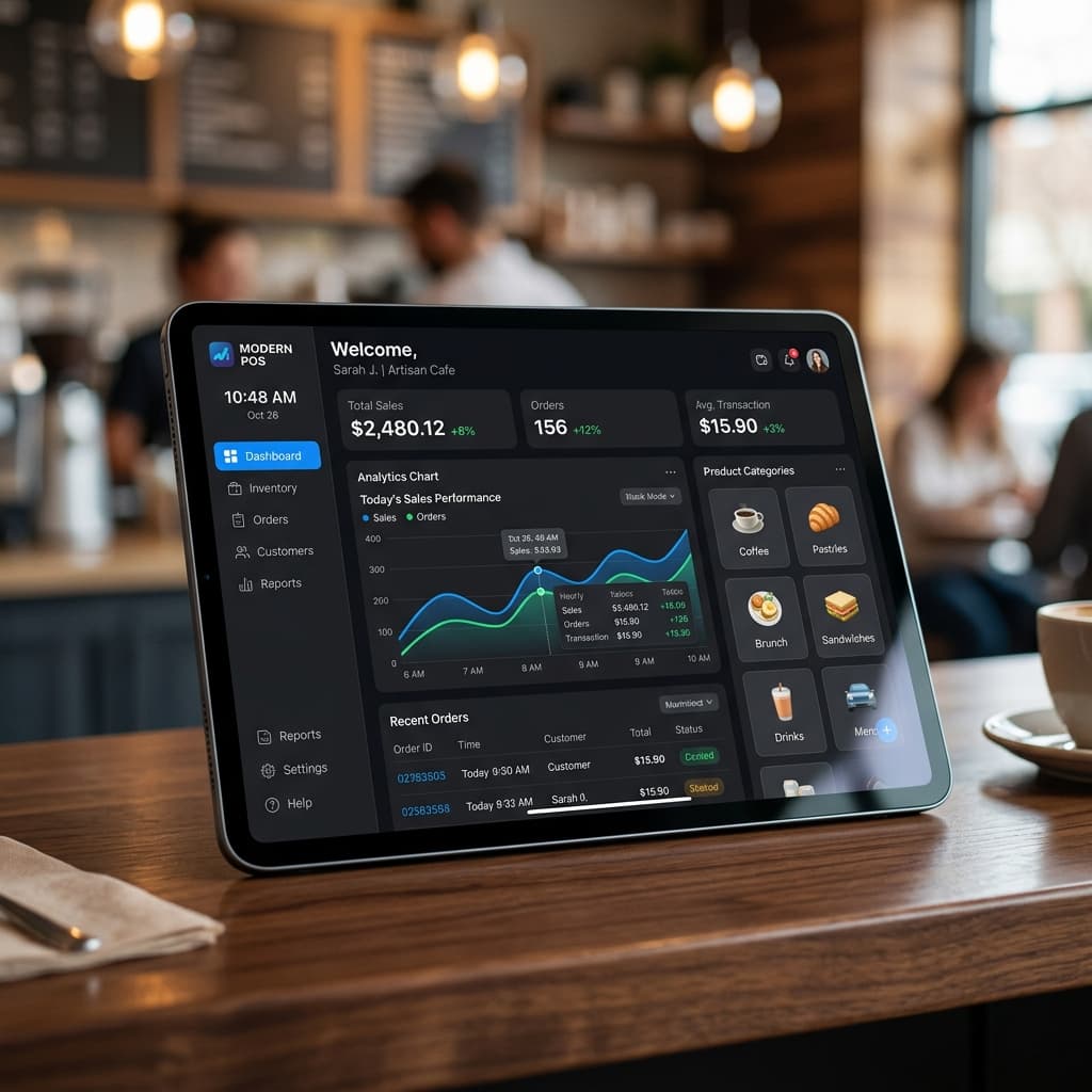 Myquro POS on multiple devices